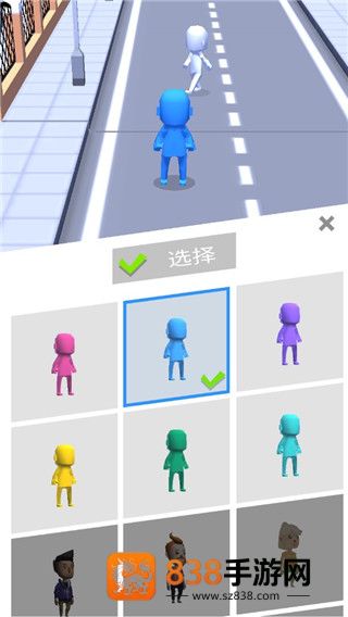 拥挤城市小游戏(Crowd City)