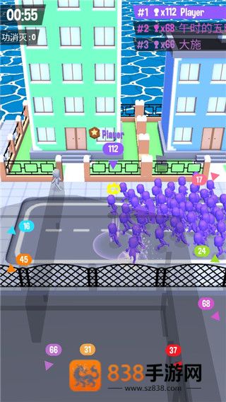 拥挤城市小游戏(Crowd City)