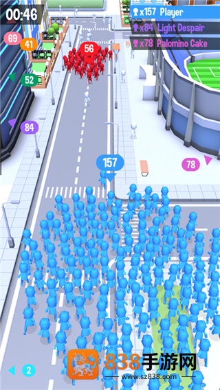 拥挤城市小游戏(Crowd City)