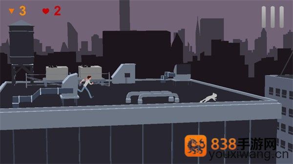 外星人追逐跑酷游戏