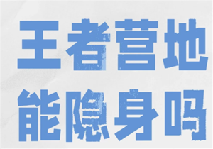 王者营地怎么隐身在线 王者营地怎么隐身访问【必备技能】