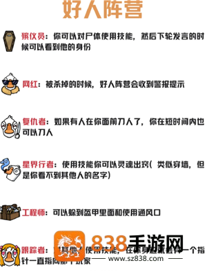 鹅鸭杀规则和角色介绍 鹅鸭杀规则玩法 鹅鸭杀规则和角色介绍 鹅鸭杀规则玩法