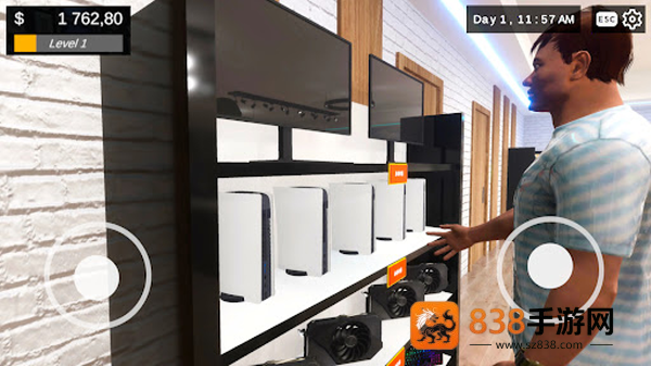 电脑游戏机商店模拟器游戏(GamingShopSimulator)