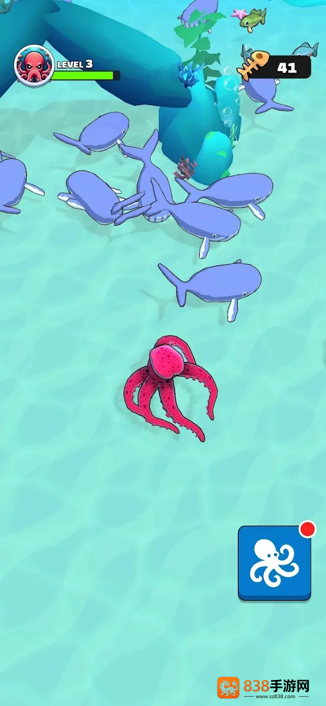 章鱼盛宴无限鱼骨手机版(Octopus Feast)