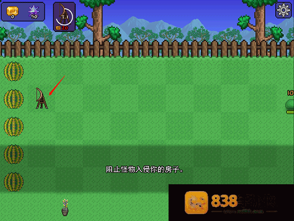 植物大战僵尸泰拉瑞亚版游戏(TerraLawn)