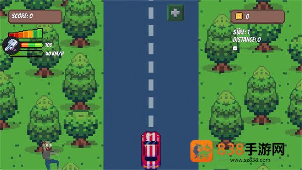 亡命公路绝境狂奔游戏