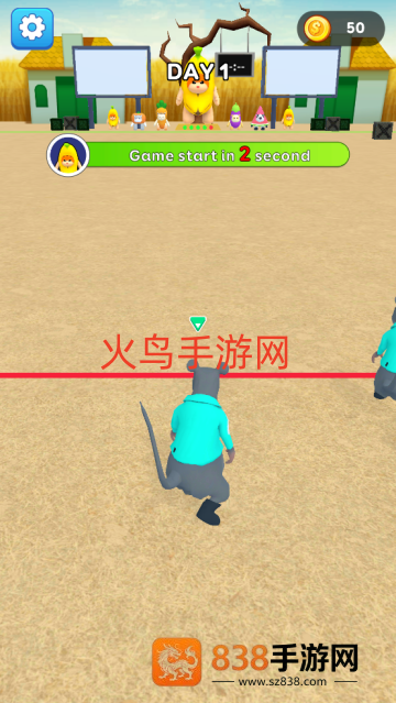 鼠舞奔跑生存3D游戏(Rat Dance Run Survival 3D)