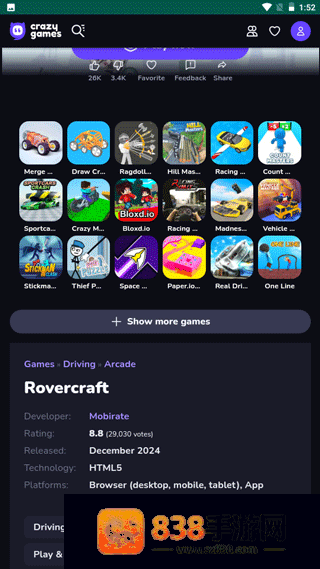 crazygames免费的游戏