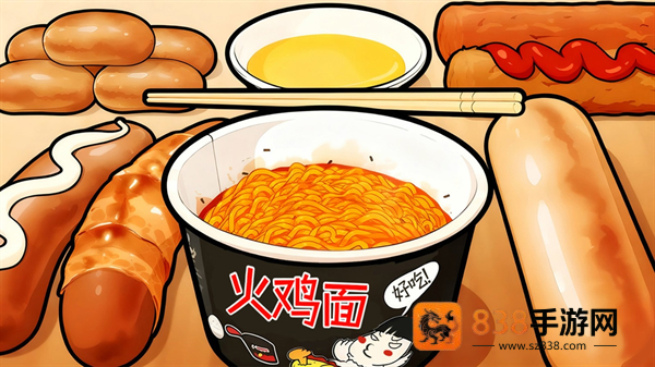老爱火鸡面游戏