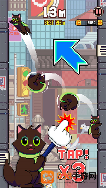 喵星人跳跃汉化版(CatJump)