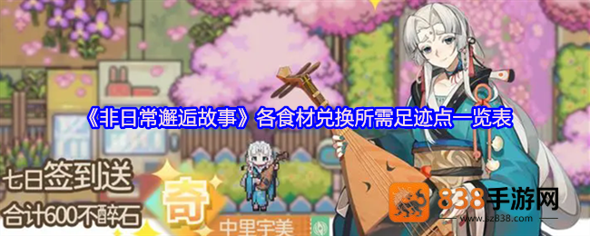 非日常邂逅故事食材兑换全攻略