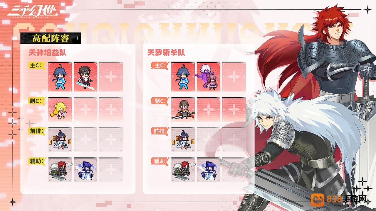 三千幻世天罗斩杀队阵容解析