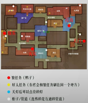 鹅鸭杀狼任务点和好人任务点在哪 鹅鸭杀狼任务点和好人任务点大全 鹅鸭杀狼任务点和好人任务点在哪 鹅鸭杀狼任务点和好人任务点大全
