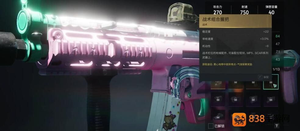 七日世界战术组合握把终极指南