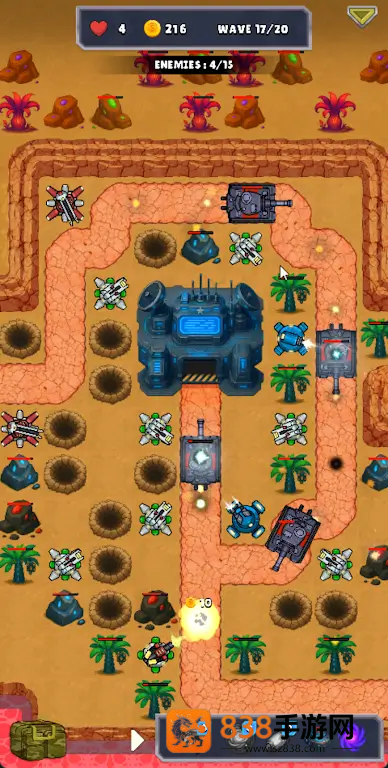 战塔防卫游戏(Battle Turret Defense)