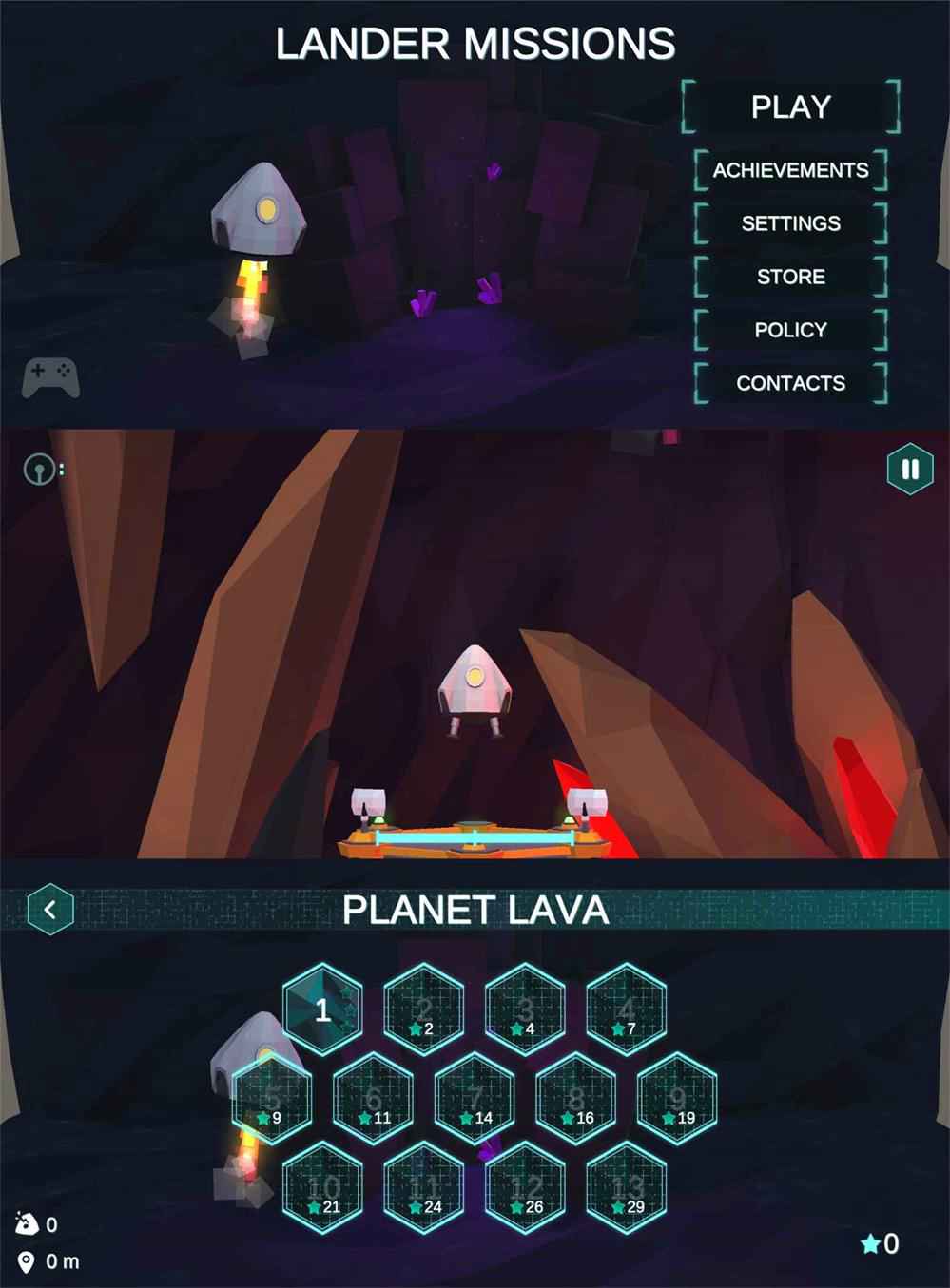 飞行闯关游戏 着陆器任务 飞行闯关游戏 着陆器任务