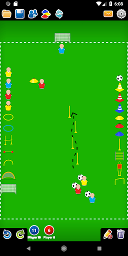 Coach Tactic Board: Soccer Coach Tactic Board: Soccer
