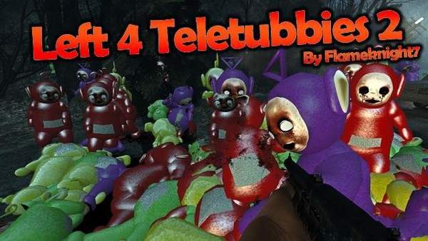 求生之路2鬼畜版天线宝宝丧尸MOD