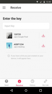 Send Anywhere(文件传输)
