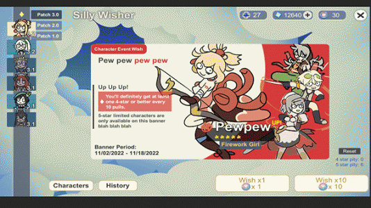 不是原神Silly Wisher最新版
