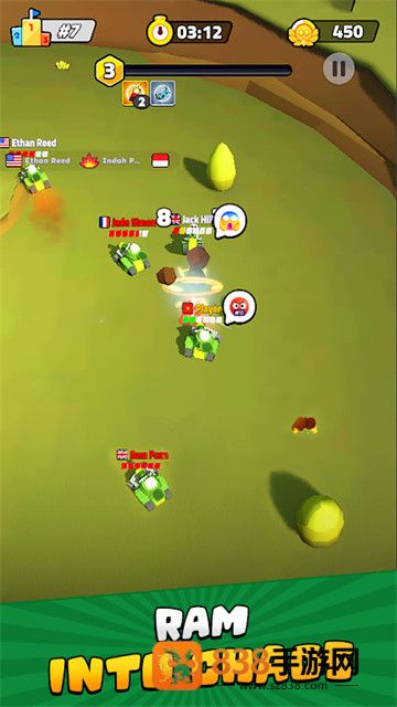 坦克横冲直撞游戏(Tank Rampage: Arena)