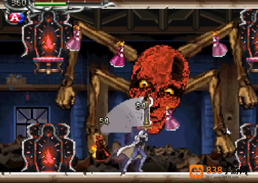 恶魔城苍月的十字架任天堂移植版