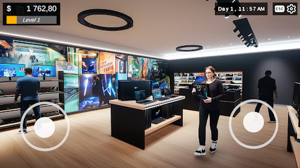 电脑游戏机商店模拟器