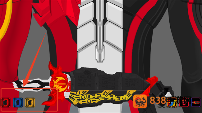 假面骑士刃王剑十圣刃(Saber Swordriver SIM)