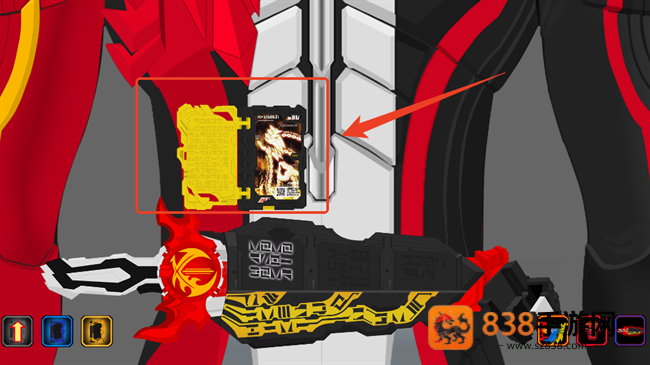 假面骑士刃王剑十圣刃(Saber Swordriver SIM)