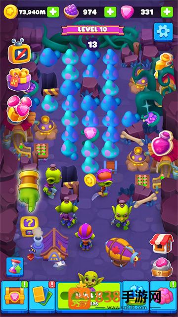 地精矿工放置合并游戏(Goblin Miner)
