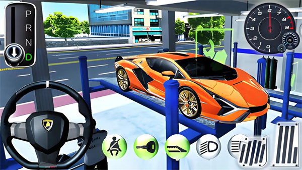模拟真车驾驶课