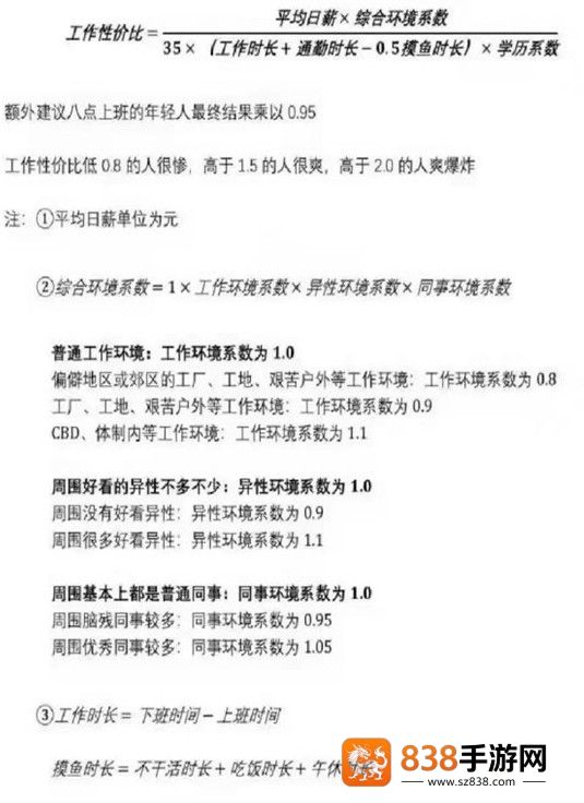 工作性价比计算器软件