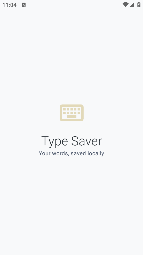 Type Saver