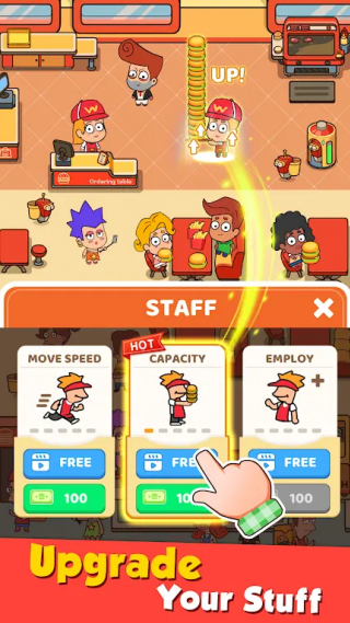 开个汉堡店