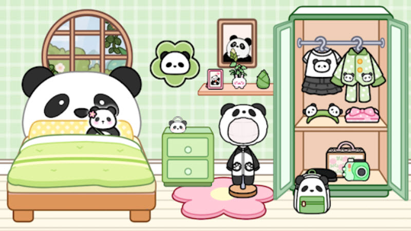 优优的娃娃装扮小屋
