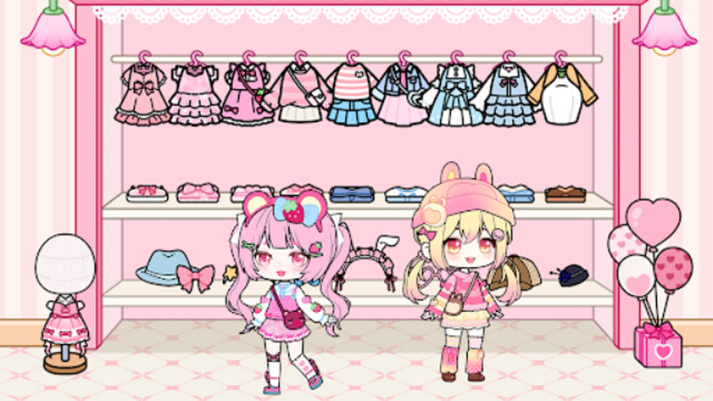 优优的娃娃装扮小屋