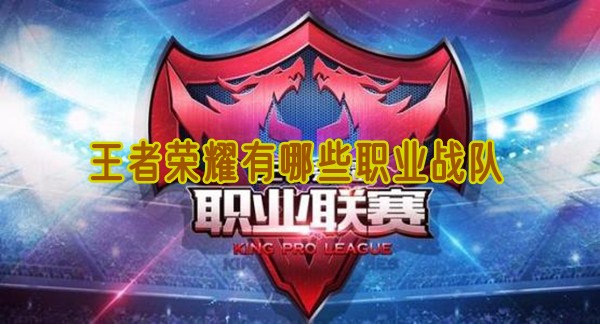 王者荣耀职业战队完整名单：2025年最全战队指南【攻略】