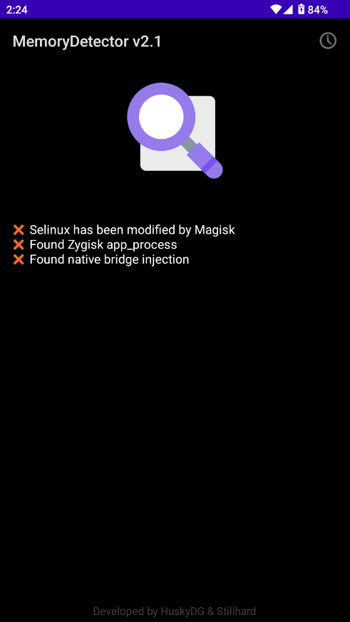 MemoryDetector