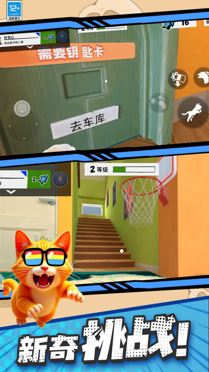 开心猫咪