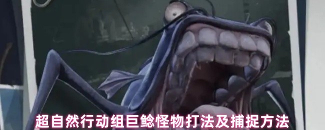 超自然行动组巨鲶终极狩猎指南：疾影捕捉与战术破解【分享】