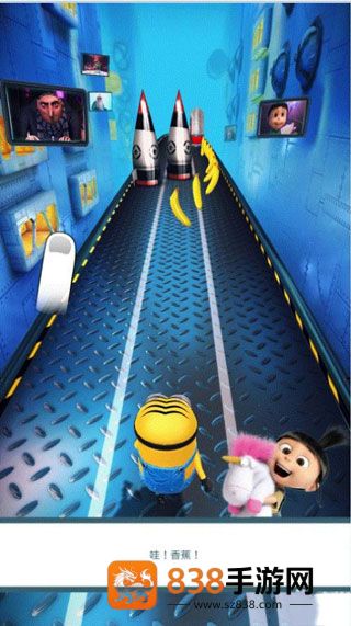 小黄人冲冲跑酷冒险闯关(Banana minion legends rush)