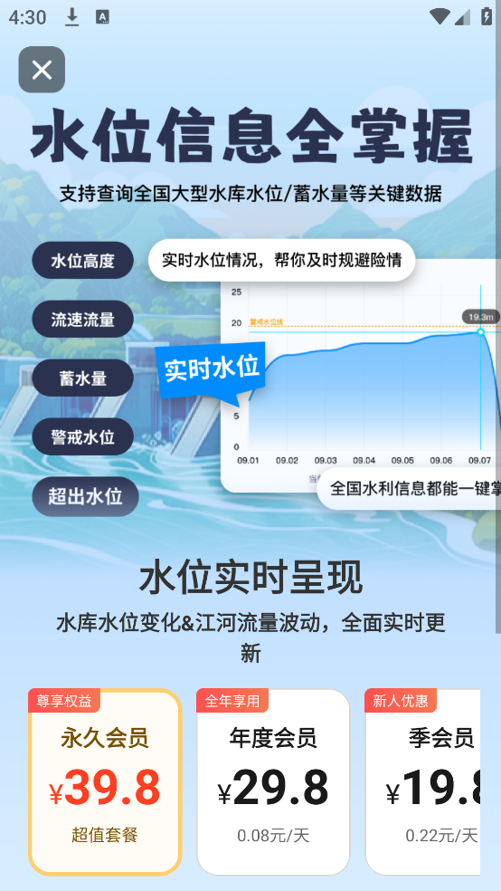 水位实时查询