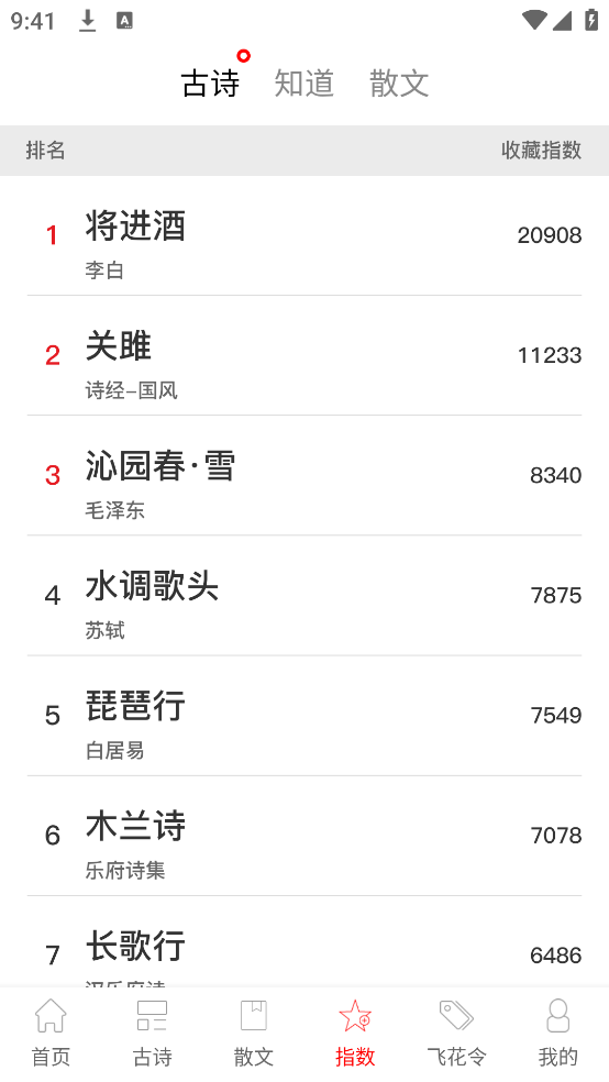 古诗词典名篇朗读1000首