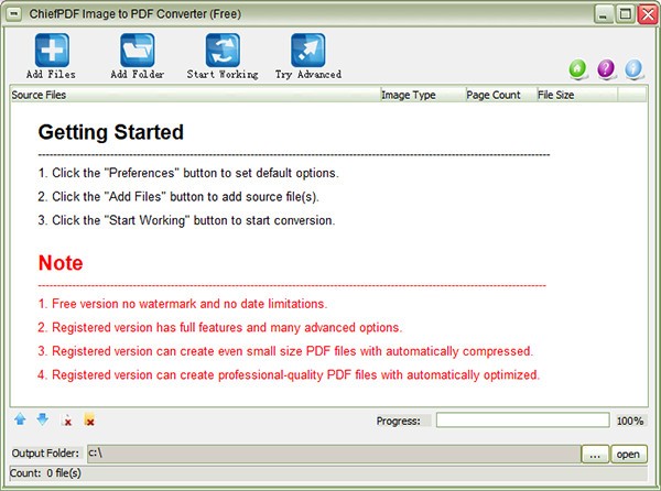 ChiefPDF  Image  to  PDF  Converter  Free(图片文件格式转换工具)