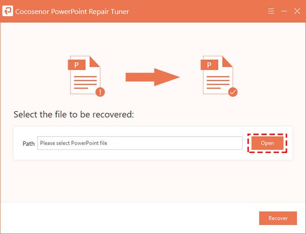 Cocosenor  PowerPoint  Repair  Tuner(PPTX修复工具)