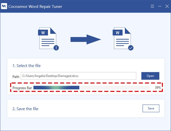 Cocosenor  Word  Repair  Tuner(Docx文件修复工具)