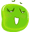 大眼绿豆表情包