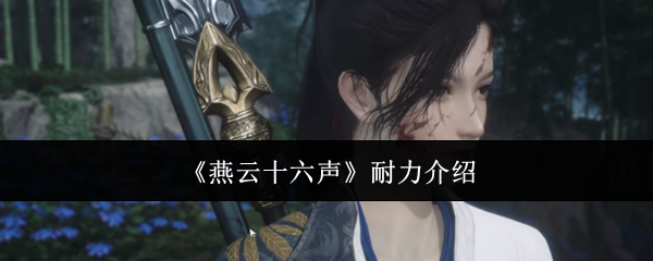 《燕云十六声》耐力介绍
