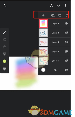 《painter》图层设置教程