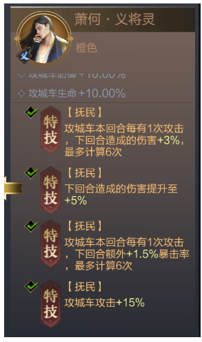 《乱世王者》车兵的将灵养成攻略